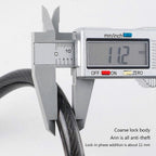 Bike Lock Cable 5Digits Resettable Combination Cable Lock, Bicycles Code Lock - Blue