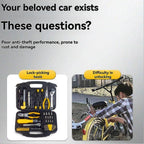 Bicycle Lock Mountain Bike Lock Alloy Chain Lock Anti-Theft Safety Chain Locks Portable Alloy Lock 4x60cm