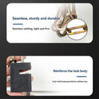 Bicycle Lock Mountain Bike Lock Alloy Chain Lock Anti-Theft Safety Chain Locks Portable Alloy Lock 4x95cm