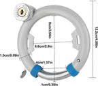 Bicycle lock, heavyduty antitheft security locks, brake locks for security discs, multifunctional round podlock, weatherproof construction