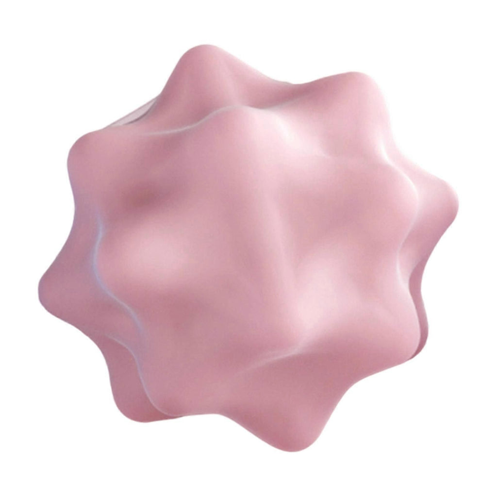 Fitness Massage Ball for Myofascial Release, Deep Tissue Trigger Point Therapy for Muscle Recovery, Back, Neck, Shoulder and Foot Massage - Pink
