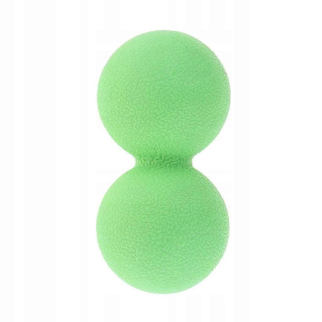 Green Peanut Massage Ball - Double Lacrosse Massage Ball & Mobility Ball Deep Tissue Massage