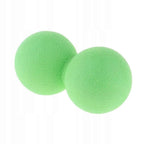 Green Peanut Massage Ball - Double Lacrosse Massage Ball & Mobility Ball Deep Tissue Massage