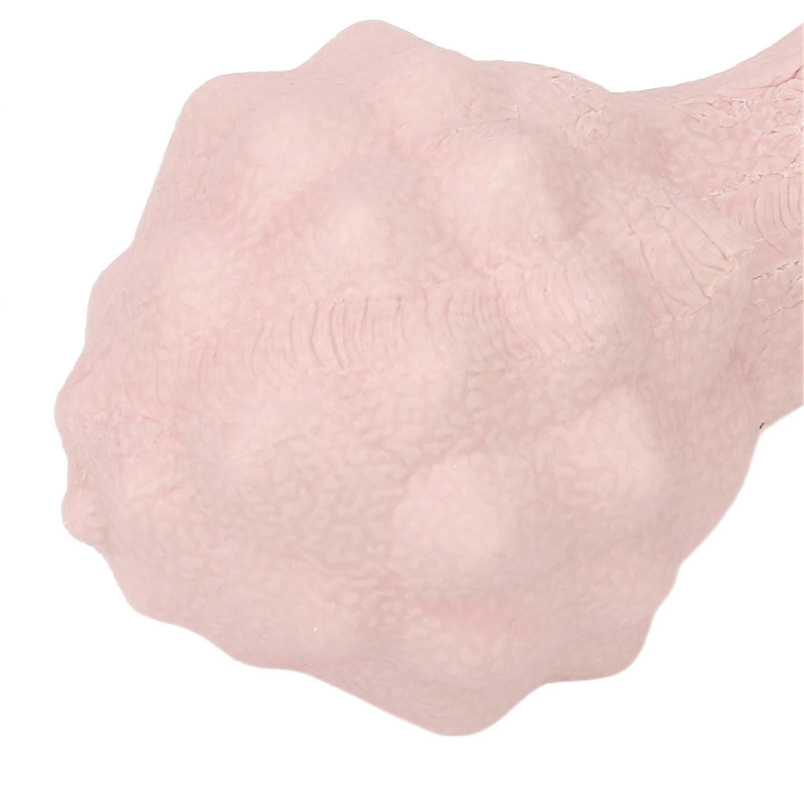 Peanut Massage Ball Multi Directional Massage Ergonomic Soft Double Lacrosse Massage Ball for Stress Reduction Pink
