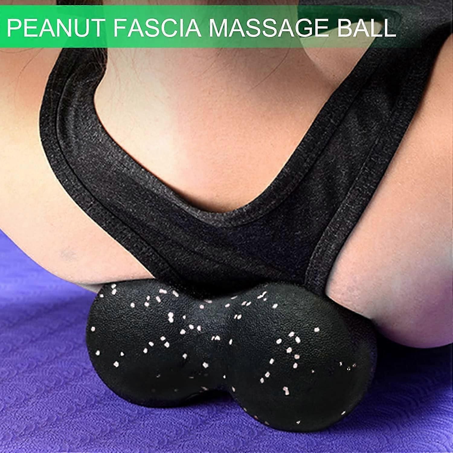 Lacrosse Ball Fascia Ball Massage Ball Peanut Double Massage Ball Tool Ball Massage Ball Massage Trigger Point Massage Balls For Massage Mobility Phys