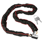 Bicycles Lock Heavy Duty Cycling Locks for Cycle, Motorcycle, Bicycles Locks High Security Bike Chain Lock with 2 Key Multicolor - 65cm