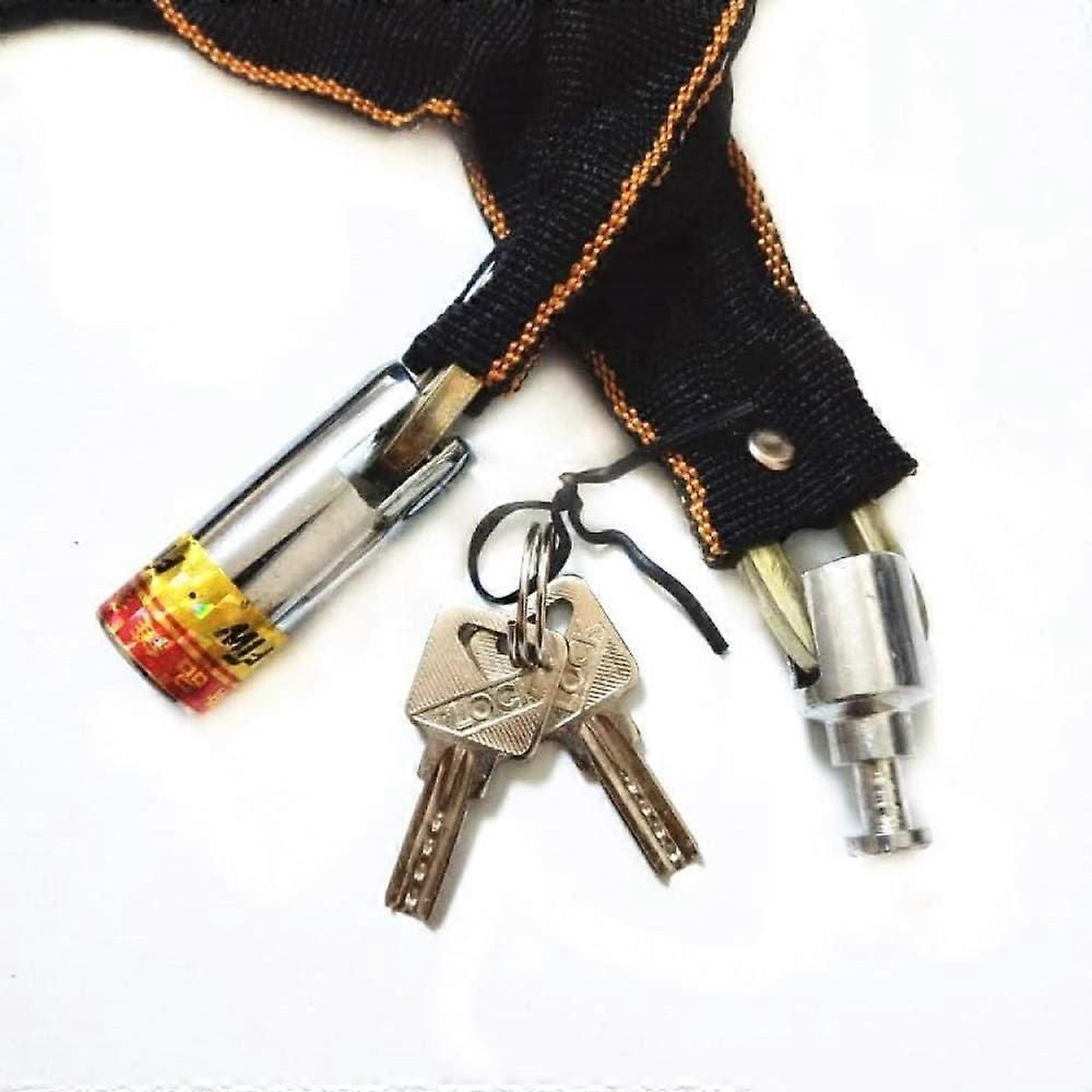 Bicycle Lock 80cm Chain Padlock for Bicycle, Motorcycle, and Scooter - High-Performance Chain Lock