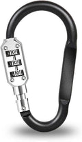 Bike Lock Cable 3 Digit Resettable Combination Cable Lock, Portable Bicycle Code Lock For Outdoor, Small Security Bicycle Lock , For Bike,black