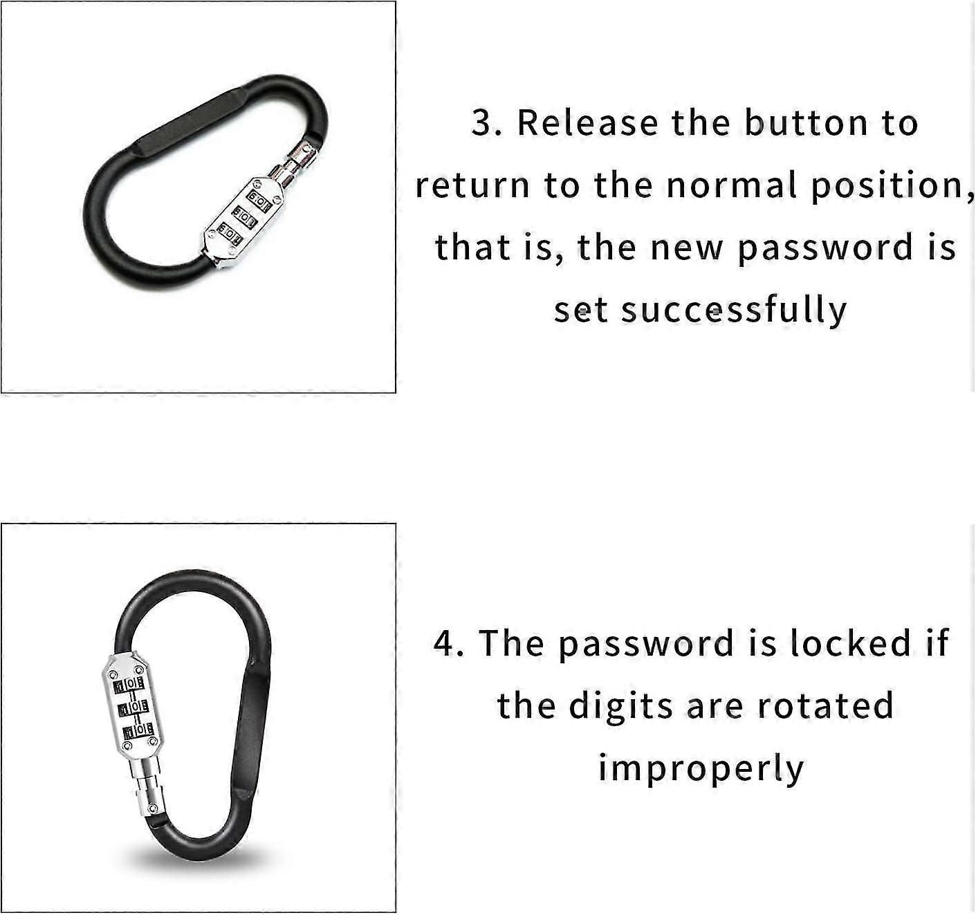 Bike Lock Cable 3 Digit Resettable Combination Cable Lock, Portable Bicycle Code Lock For Outdoor, Small Security Bicycle Lock , For Bike,black