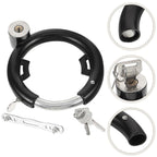 Durable Round Lock 2Set Multi-Function Bicycle Lock For Electric Bicycle Safety Anti-Theft Use