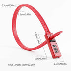 Bicycles Combination Lock, Lock for Road Bicycles Lock Zips Tie Lock Cable Lock - Black