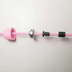 Jump Rope,Ropeless Jump Ropes For Fitness,skipping Rope For Wellness Beginners,adults Workout - Pink