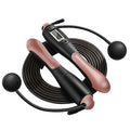 Jump Rope, Adjustable Speed Jump Rope with Calorie Counter and Timer, Counter Crossfit Jump Rope for Fitness, Sport, Boxing (Wired + Wireless)