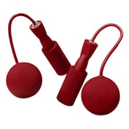 Cordless Jumping Rope Gym Exercise Fitness Weighted Jump Rope - Red