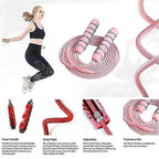 Jump Rope, Adjustable Weighted Jump Rope For Adult And Fitness Exercise