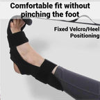 Izzila Stretching Strap with Loops, Yoga Stretch Strap, Fitness Stretch Band black