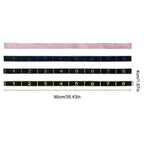 Stretching Strap, 8 Loop Yoga Straps for Stretching, Elastic Stretch Strap Stretch Band for Exercise Yoga Fitness Gym - Pink