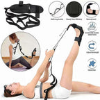 Yoga Stretching Strap for Physical Therapy, Non-Stretch Exercise Strap with Foot Loop for Pilates, Dance & Flexibility Training