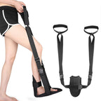 Foot and Calf Stretcher Stretching Strap Leg Stretch Strap Flexibility Stretch Bands for Exercise Black