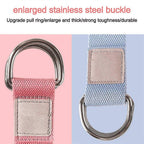 Yoga Strap With Loops - Stretching Strap, Eco-friendly, Physical Therapy Strap, Yoga Stretch Strap & Mat Carrier