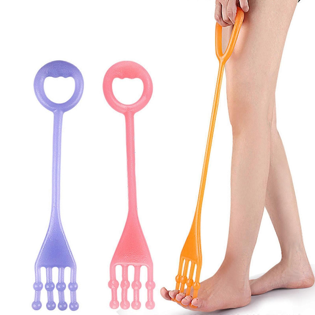 Toe Stretch Band Toe Stretching Strap Toe Training Band with Looped Dance Foot Leg Stretcher for Indoor Outdoor - Pink