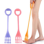 Toe Stretch Band Toe Stretching Strap Toe Training Band with Looped Dance Foot Leg Stretcher for Indoor Outdoor - Orange