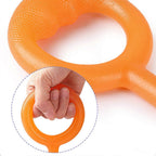 Toe Stretch Band Toe Stretching Strap Toe Training Band with Looped Dance Foot Leg Stretcher for Indoor Outdoor - Orange