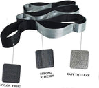 12 Loop Yoga Stretch Strap, Non-Elastic Stretching Strap for Yoga, Pilates, Physical Therapy & Flexibility Training - Blue
