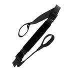 Yoga Strap Yoga Stretching Strap Premium Fitness Portable Exercise Dance - Black