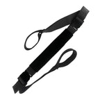 Yoga Strap Yoga Stretching Strap Premium Fitness Portable Exercise Dance - Black