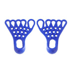 Yoga Stretching Belt Foot Stretcher Calf Tendonitis Ankle Strap Bands Yoga Stretch Strap Calf Leg Foot Stretcher - Blue