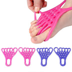 Yoga Stretching Belt Foot Stretcher Calf Tendonitis Ankle Strap Bands Yoga Stretch Strap Calf Leg Foot Stretcher - Blue