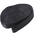 2pcs Hammock Tree Straps Set Effortless Operation Lightweight Stretching Straps Suitable for Hiking Camping - Black