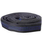 2pcs Hammock Tree Straps Set Effortless Operation Lightweight Stretching Straps Suitable for Hiking Camping - Blue