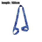 2-in-1 Yoga Mat Carry Strap & Stretch Strap with Adjustable Buckles for Yoga, Pilates & Fitness - Mixed color