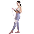 Adjustable Jump Rope with Aluminum Handles, Tangle-Free Ball Bearing Skipping Rope for Fitness Training - Pink