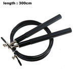 Adjustable Jump Rope with Aluminum Handles, Tangle-Free Ball Bearing Skipping Rope for Fitness Training - Purple