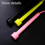 Speed Jump Rope for Fitness, Racing Skipping Rope with Ball Bearings, Adjustable Exercise Jump Rope for Cardio, Boxing, CrossFit & Workout - Pink