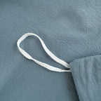 Hotel Soft Microfiber Duvet Cover Set-2000TC Quilt Cover Set & Pillowcases -1 Donna Cover Zipper Closure & 1 x Pillowcases-Breathable Bedding - Wrinkle, Fade, Stain Resistant(Ocean,King Single)