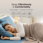 Hotel Quality Fitted Sheet - 1 Piece Fitted Sheet  -Breathable Bedding - Wrinkle, Fade, Stain Resistant- 16inch/40cm Deep Pocket Fitted Bed Sheet-Wrinkle and Fade Resistant,(Ocean,King Single)