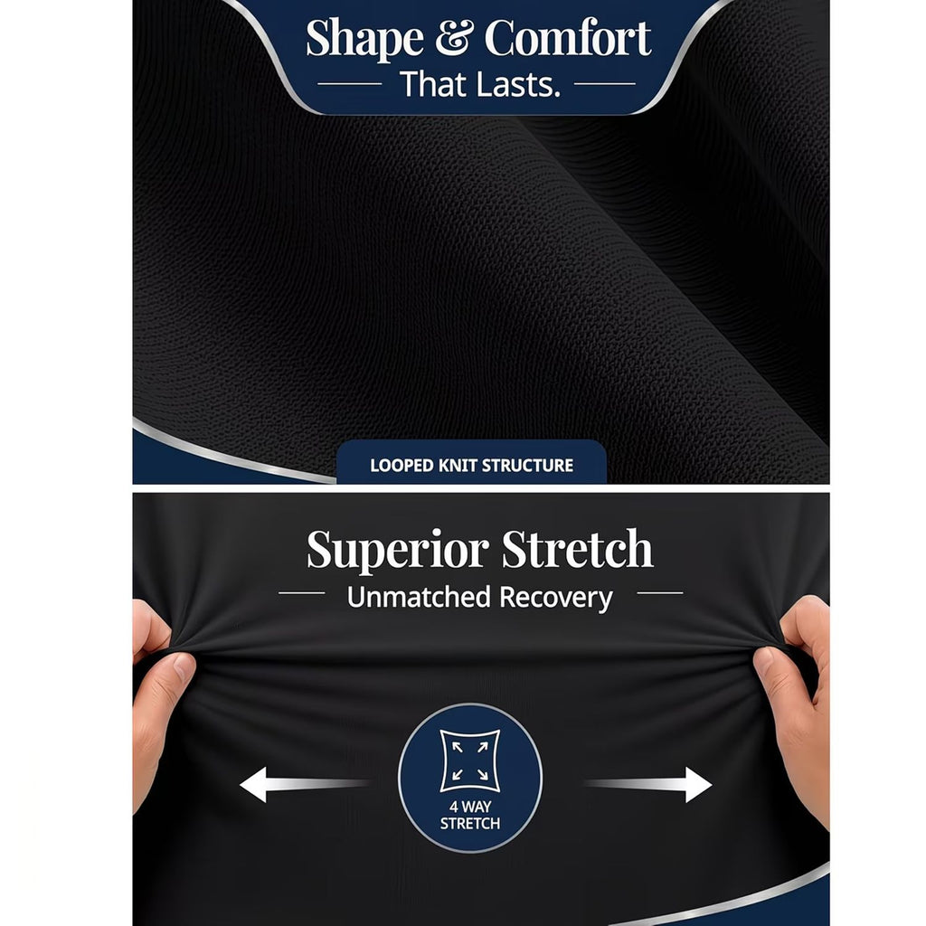 Hotel Quality Fitted Sheet - 1 Piece Fitted Sheet  -Breathable Bedding - Wrinkle, Fade, Stain Resistant- 16inch/40cm Deep Pocket Fitted Bed Sheet-Wrinkle and Fade Resistant,(Black,Single)