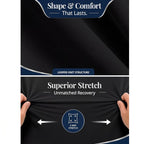 Hotel Quality Fitted Sheet - 1 Piece Fitted Sheet  -Breathable Bedding - Wrinkle, Fade, Stain Resistant- 16inch/40cm Deep Pocket Fitted Bed Sheet-Wrinkle and Fade Resistant,(Black,Single)