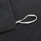 Hotel Soft Microfiber Duvet Cover Set-2000TC Quilt Cover Set & Pillowcases -1 Donna Cover Zipper Closure & 1 x Pillowcases-Breathable Bedding - Wrinkle, Fade, Stain Resistant(Black,Super King)