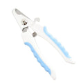 Stainless Steel Pet Nail Clippers for Dogs and Cats Large paper card packaging Blue and White