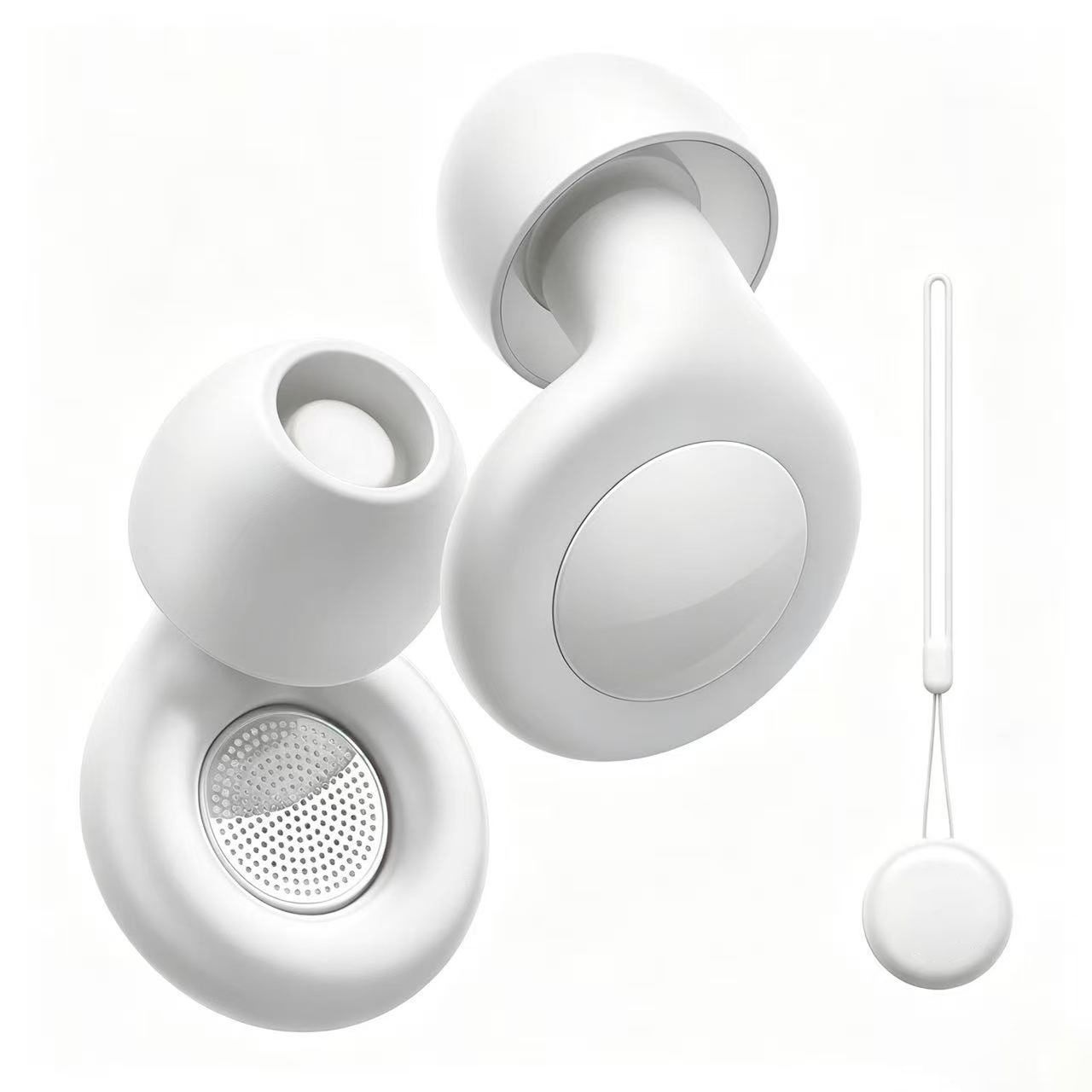Silicone Earplugs Noise Reduction 28dB Sleep Waterproof New noise canceling earplugs black