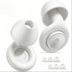 Silicone Earplugs Noise Reduction 28dB Sleep Waterproof New noise canceling earplugs purple