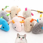 Cat Toy Catnip Mouse Pet Chew Play Pink No specifications