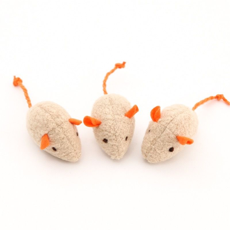 Cat Toy Catnip Mouse Pet Chew Play Blue No specifications