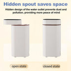 Portable Instant Hot Water Dispenser, 3S Rapid Heating Electric Water Boiler with Adjustable 5 Temperatures, Digital Touch Screen for Home Office Camping Tea, Coffee