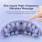 Eye Massager with Nano Mist Moisturising, Dry Eyes, Dark Circles, Heated Eye Mask with 8 Acupoint Massage, Rechargeable Bluetooth Music Eye Care Device for Relaxation Improve Sleeping